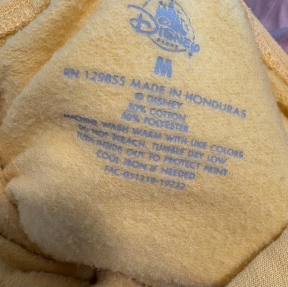 Disney Yellow Walt Disney World Retro Graphic Crewneck Sweatshirt - Picture 4 of 4